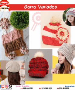 GORRO VARIADOS