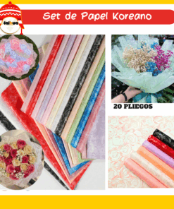 SET DE PAPEL KOREANO