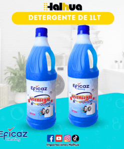 DETERGENTE LIQUIDO EFICAZ 1 LITRO