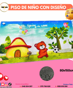 PISO DE NIÑO CON DISEÑO