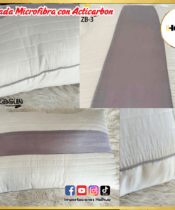 ALMOHADA DE MICROFIBRA CON ACTICARBON