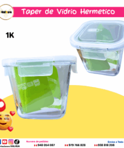 TAPER DE VIDRIO HERMETICO