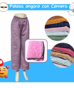 PALAZO ANGORA CON CARNERO