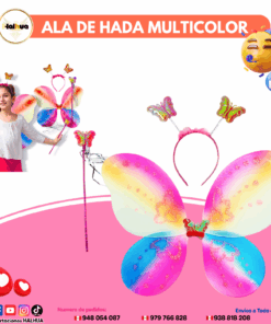 ALA DE HADA MULTICOLOR