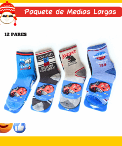 PAQUETE DE MEDIAS LARGAS