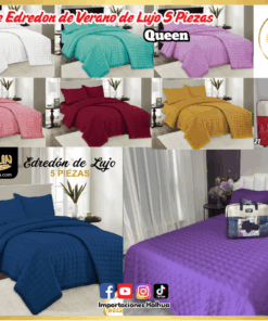 SET DE EDREDON DE VERANO 5 PCS 2