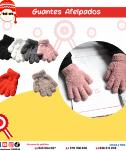 GUANTE AFELPADOS