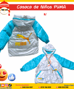 CASACA DE NIÑOS PUMA