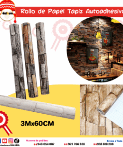 ROLLO DE PAPEL TAPIZ AUTOADHESIVO