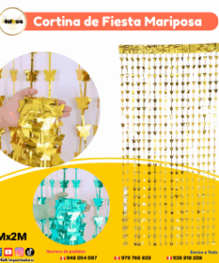 CORTINA DE FIESTA VARIADA