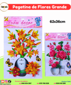PEGATINA DE FLORES GRANDE
