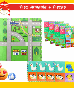 PISO ARMABLE 4 PIEZAS
