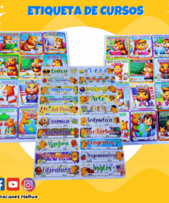 ETIQUETA DE CURSOS