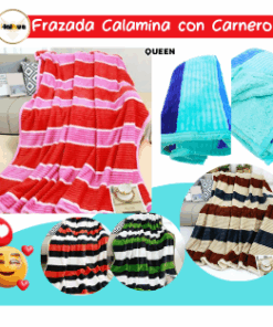 FRAZADA CALAMINA CON CARNERO