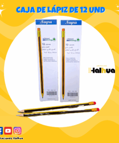 CAJA DE LAPIZ DE 12 UND