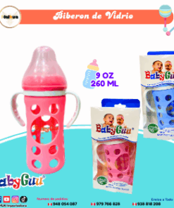 Biberon de Vidrio 9 OZ 260 ML