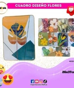 CUADRO DISEÑO FLORES
