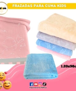 FRAZADAS DE CUNA KIDS