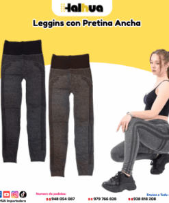 LEGGINS CON PRETINA ANCHA