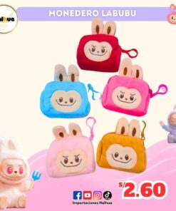 MONEDERO LABUBU CUADRADO