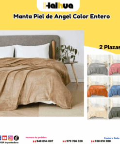 MANTA PIEL DE ANGEL COLOR ENTERO
