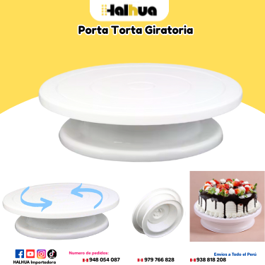 PORTA TORTA GIRATORIA