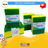 SET DE 2 ESPONJAS