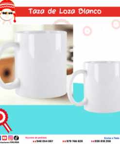 TAZA BLANCA NUEVA