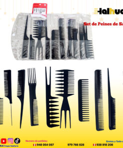 SET DE 10 PEINES DE SALON