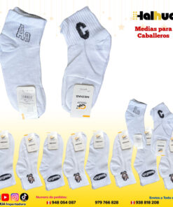 PAQUETE DE 12 PARES DE MEDIAS VARIADAS