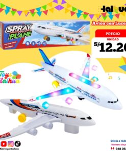AVION CON LUCES