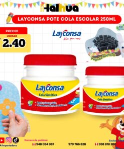 LAYCONSA POTE COLA ESCOLAR 250ML