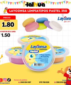 LAYCONSA LIMPIATIPOS PASTEL 35G