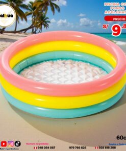 PISCINA CIRCULAR 60 CM C/ PASTEL