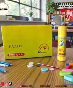 BOX DE 24 GOMAS EN BARRA 9G